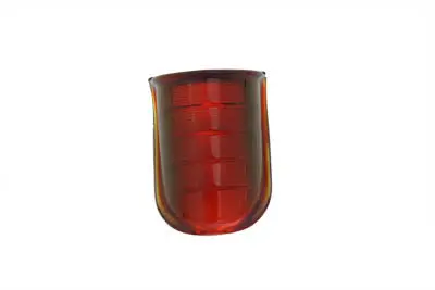 Tail Lamp Lens Beehive Style Glass Red - V-Twin Mfg. 1