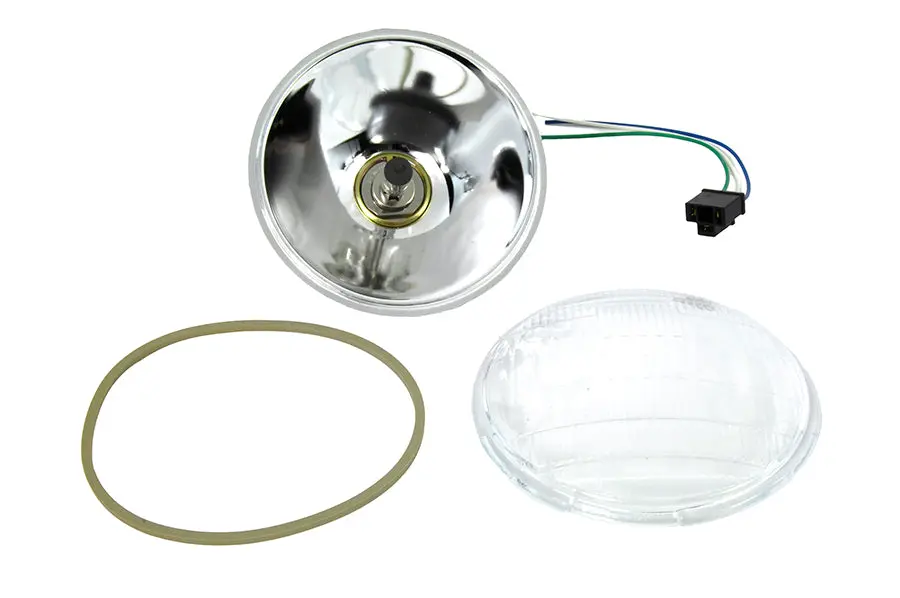 Spring Fork H-4 Headlamp Unit - V-Twin Mfg. 1