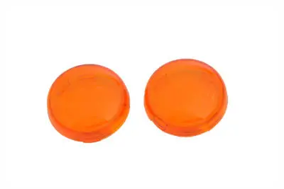 Turn Signal Lens Set Amber - V-Twin Mfg. 1