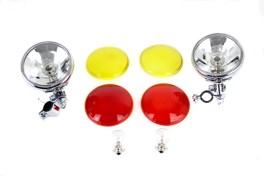Early Spring Fork Spotlamp Set - V-Twin Mfg. 1