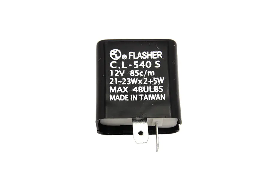 12 Volt 2 Pin Flasher Unit - V-Twin Mfg. 1