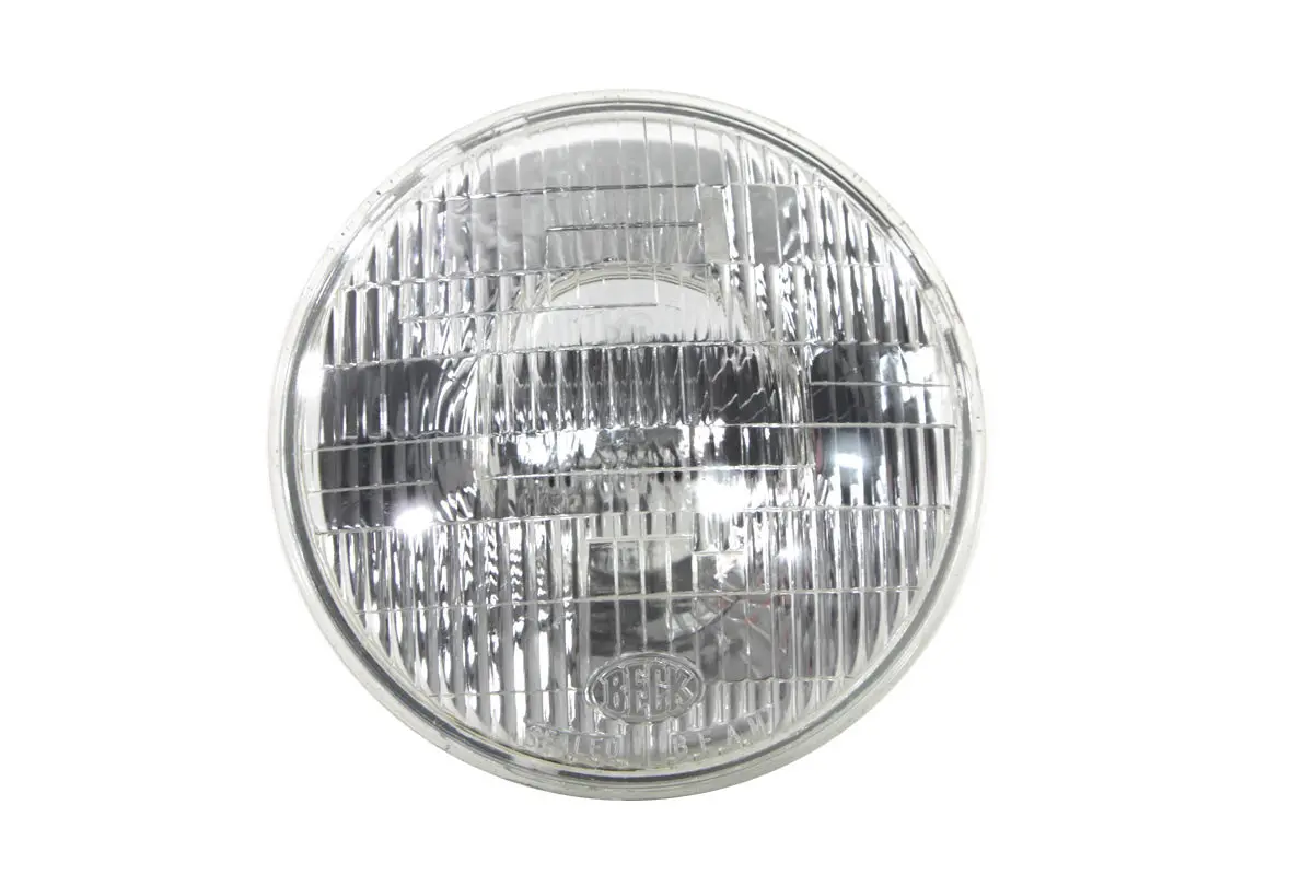 7 Inch Round 6 Volt Headlamp Sealed Beam Bulb - V-Twin Mfg. 1