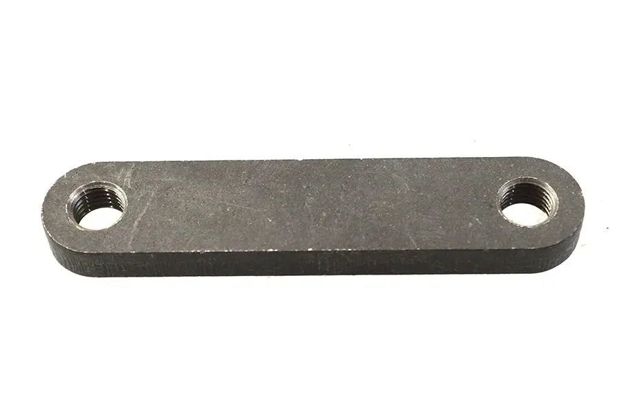 Battery Upper Bolt Lock Plate Parkerized - V-Twin Mfg. 1