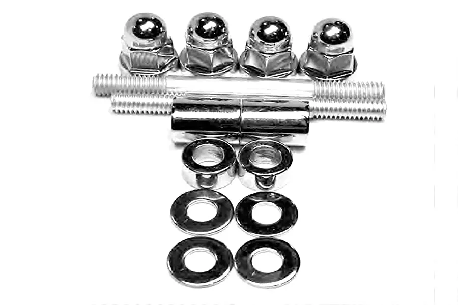Gas Tank Mounting Kit Chrome - V-Twin Mfg. 1