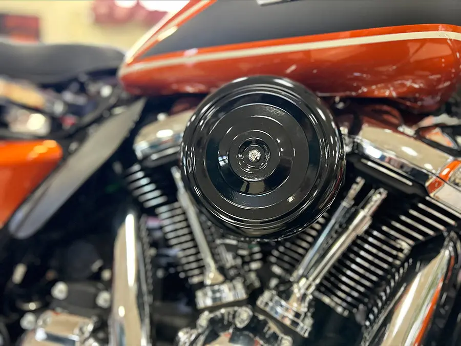 Mini Cyclone Air Cleaner Cover Black - V-Twin Mfg. 1