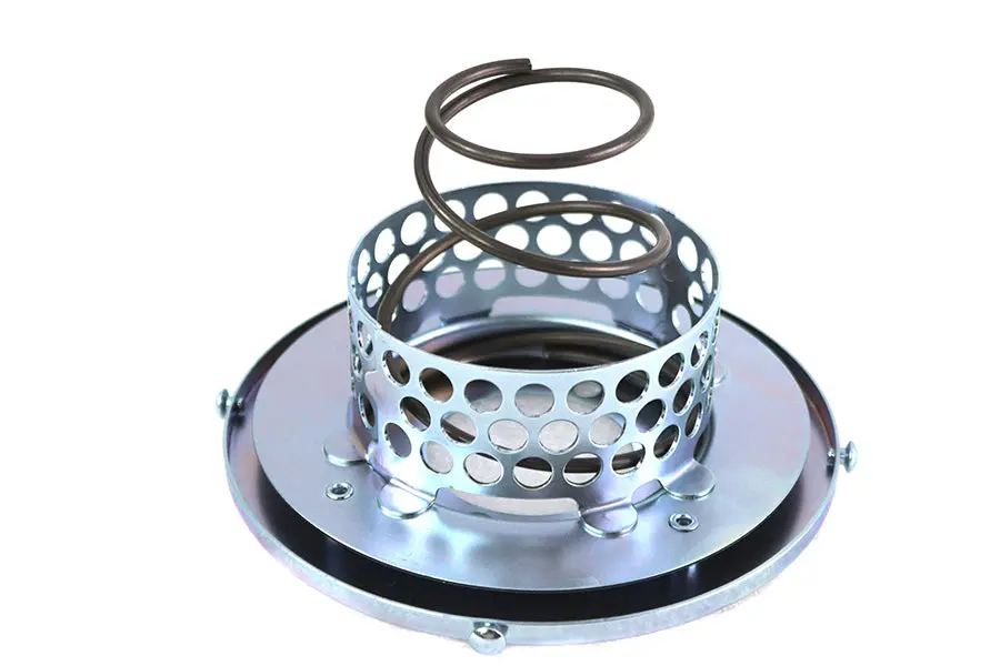 6 Inch Air Cleaner Backing Plate - V-Twin Mfg. 1