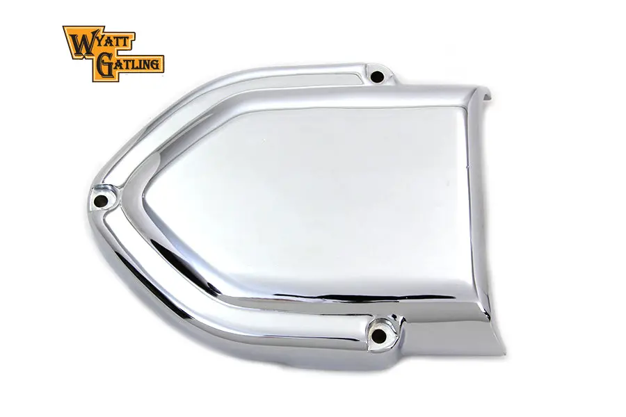 Wyatt Gatling Chrome V-Charger Air Cleaner Cover - V-Twin Mfg. 1