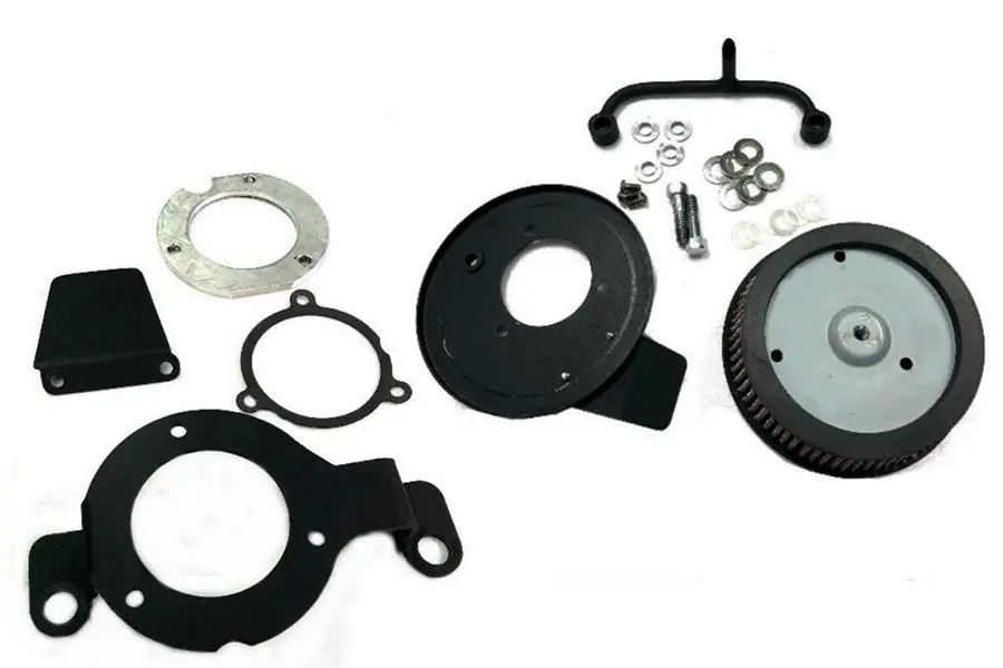 M8 Air Cleaner Kit Black - V-Twin Mfg. 1