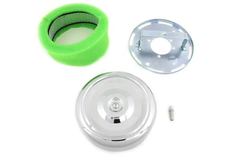 7 Inch Round Air Cleaner Kit - V-Twin Mfg. 1