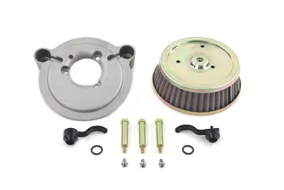 Air Cleaner And Backing Plate - V-Twin Mfg. 1
