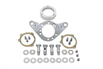Air Cleaner Bracket Kit Chrome Billet - V-Twin Mfg. 1