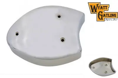 Wyatt Gatling Scoop Air Cleaner Cover Chrome - V-Twin Mfg. 1