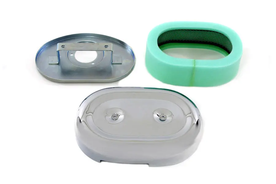 Oval Air Cleaner Assembly - V-Twin Mfg. 1