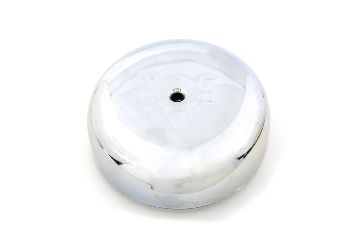 Round Air Cleaner With V-Logo - V-Twin Mfg. 1