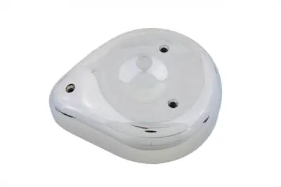 Teardrop Air Cleaner Cover Chrome - V-Twin Mfg. 1