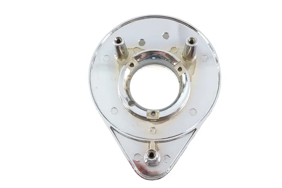 Air Cleaner Backing Plate Chrome - V-Twin Mfg. 1