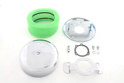 Round Air Cleaner Smooth - V-Twin Mfg. 1
