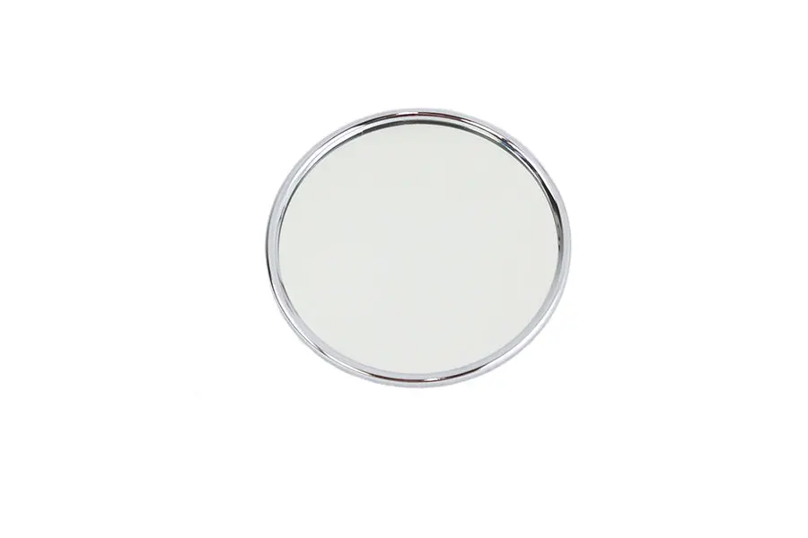 Early Style Round Face Mirror Chrome - V-Twin Mfg. 1