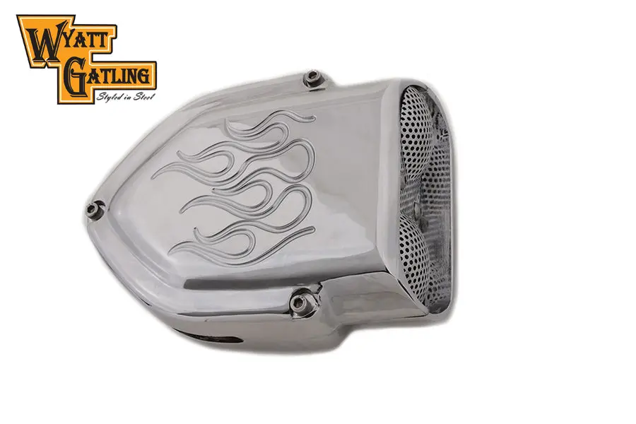 Wyatt Gatling Chrome Air Cleaner Kit - V-Twin Mfg. 1