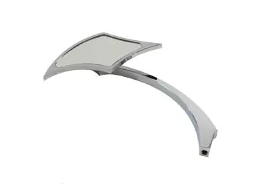 Druid Mirror Spear Style With Spear Billet Stem - V-Twin Mfg. 1