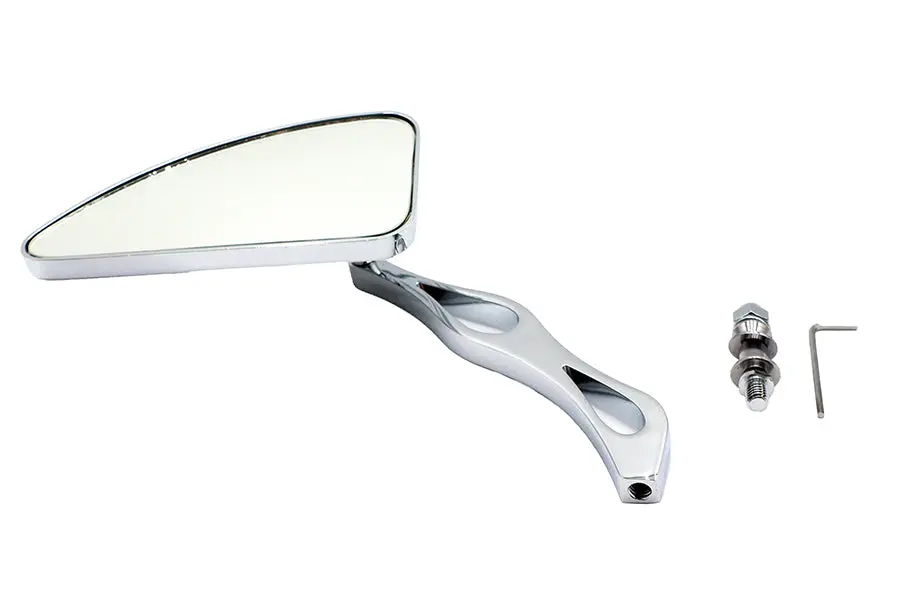 Ace Mirror Ball Milled Style With Billet Stem - V-Twin Mfg. 1