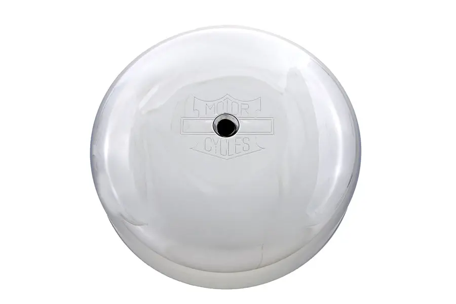 Chrome 7 Inch Round Air Cleaner Cover - V-Twin Mfg. 1