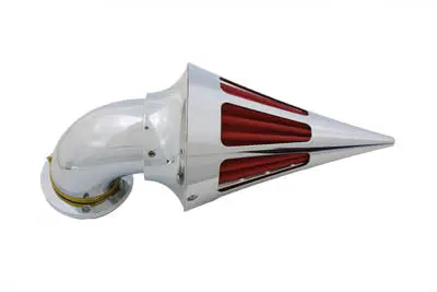 Panzer Air Cleaner Cone Spike Style With Slots - V-Twin Mfg. 1