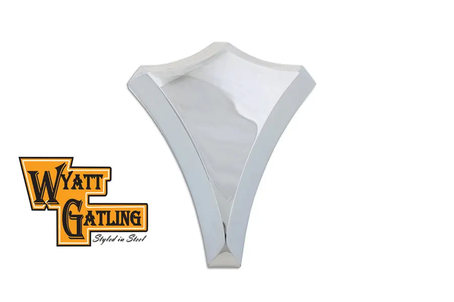 Chrome Billet Diamond Carburetor Cover - V-Twin Mfg. 1