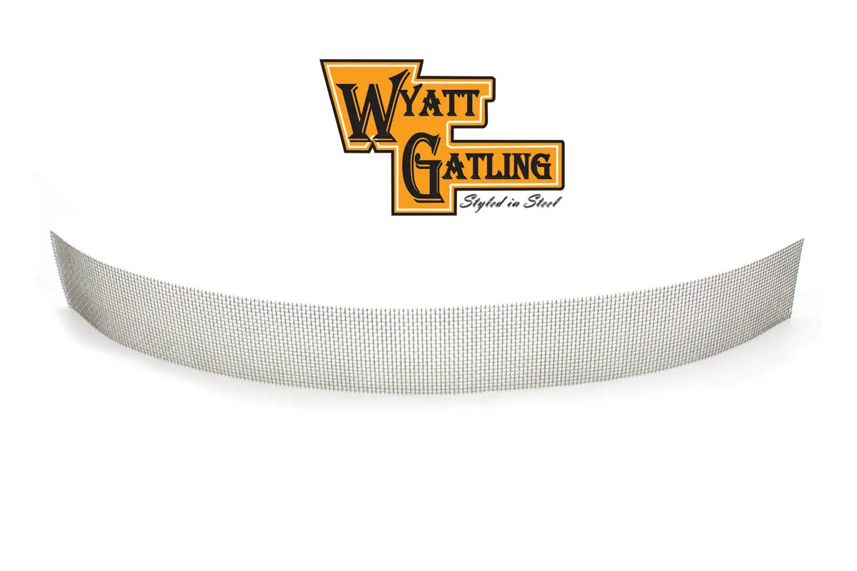Wyatt Gatling Air Cleaner Screen Chrome - V-Twin Mfg. 1