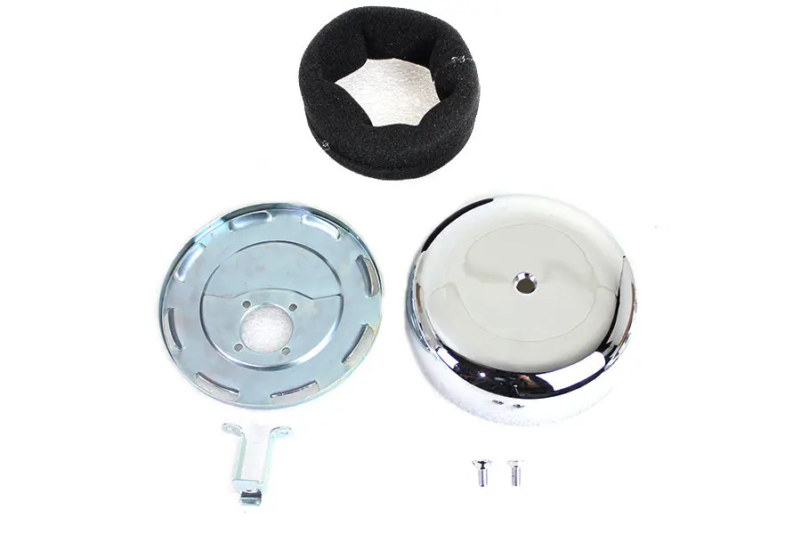 Smooth Center Screw Air Cleaner - V-Twin Mfg. 1