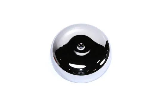 Smooth Air Cleaner Cover Chrome - V-Twin Mfg. 1