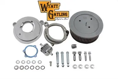 Wyatt Gatling Air Cleaner Backing Plate Kit - V-Twin Mfg. 1