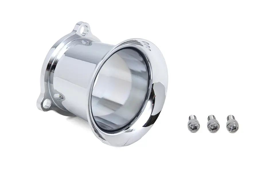 Chrome 2.5 Inch Velocity Stack Cv - V-Twin Mfg. 1