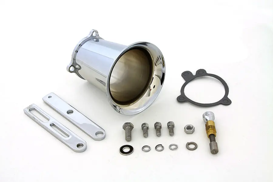 Super Velocity Stack Kit Chrome - V-Twin Mfg. 1