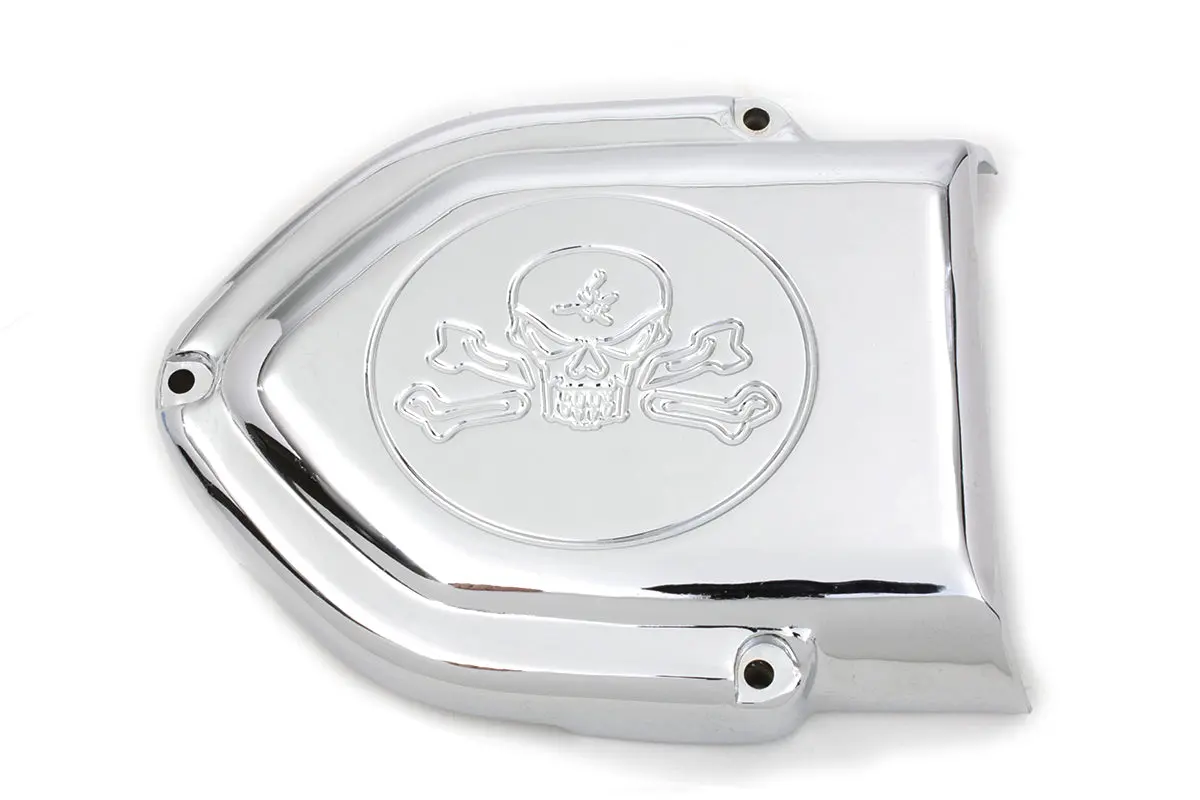 Air Cleaner Cover With Skull Design - V-Twin Mfg. 1