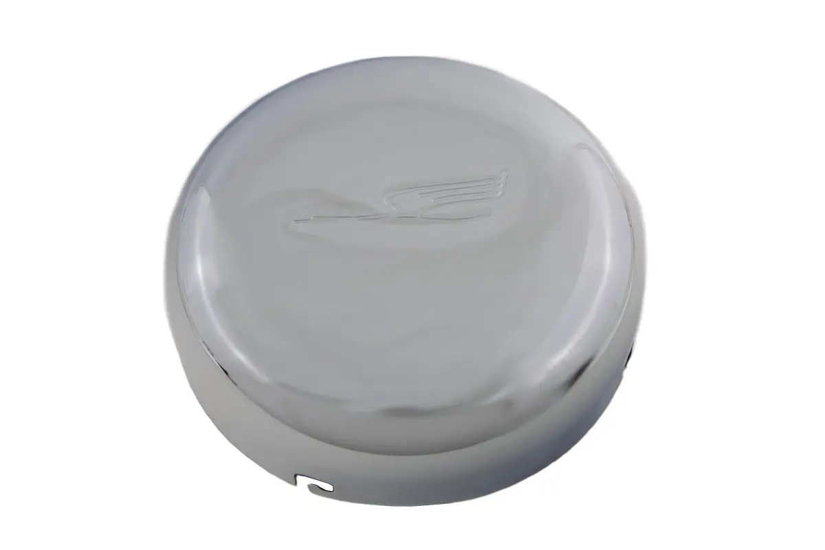 7 Inch Bird Style Air Cleaner Cover Chrome - V-Twin Mfg. 1