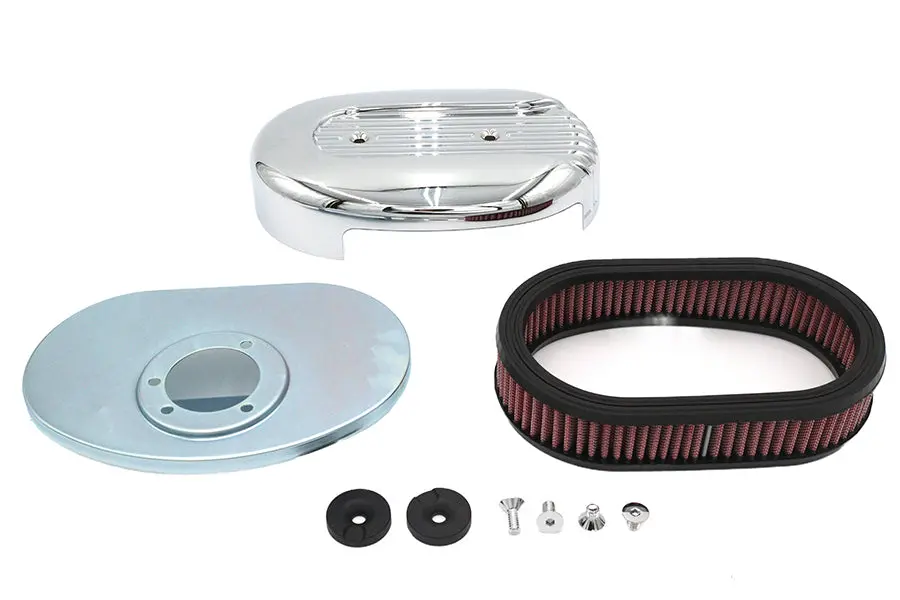 Oval Air Cleaner Assembly - V-Twin Mfg. 1
