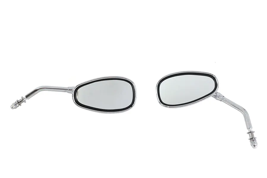 Oval Mirror Set - V-Twin Mfg. 1