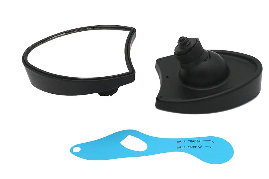 Fairing Mirror Set Black - V-Twin Mfg. 1