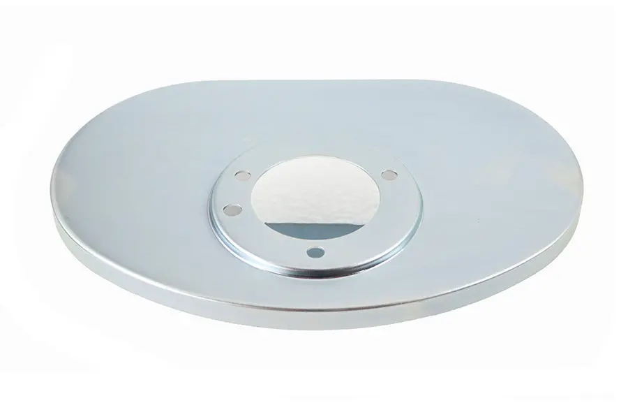 Air Cleaner Backing Plate Zinc - V-Twin Mfg. 1