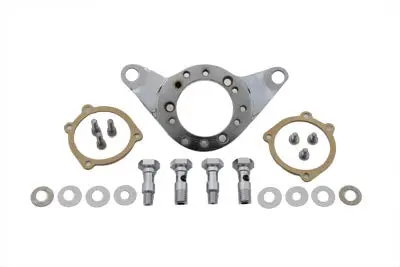 Air Cleaner Bracket Kit Chrome Billet - V-Twin Mfg. 1