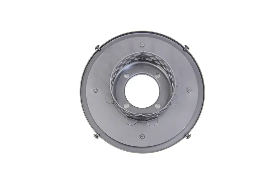 Parkerized Air Cleaner Backing Plate - V-Twin Mfg. 1