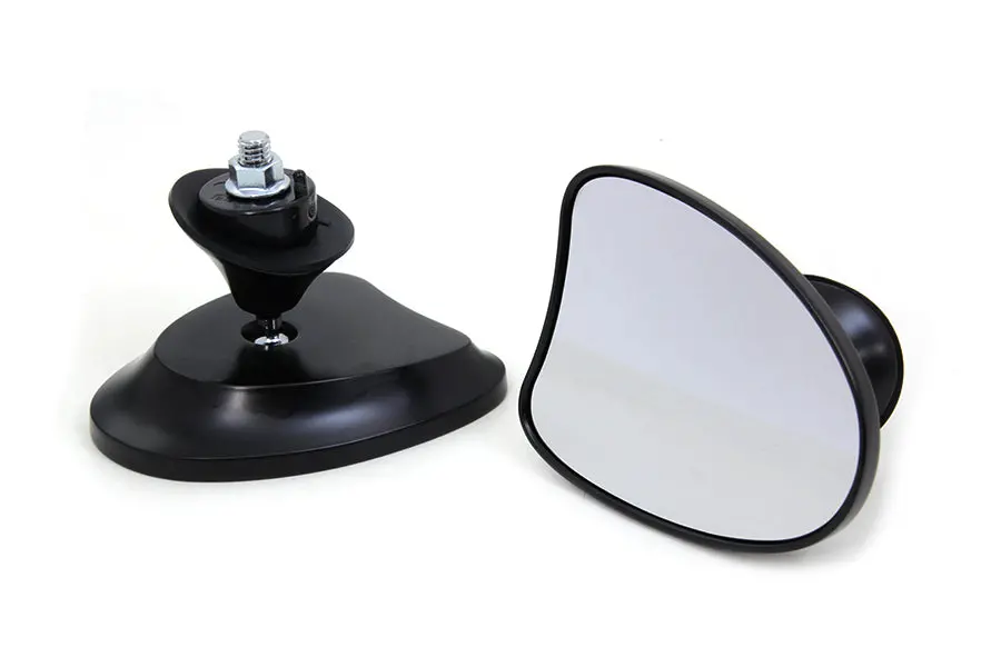 Mini Fairing Mirror Set Black - V-Twin Mfg. 1
