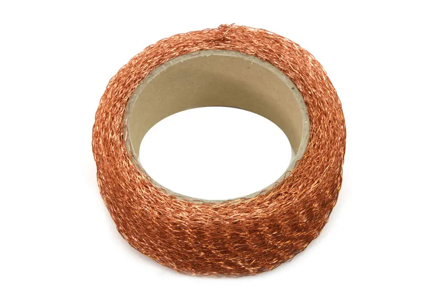 6 Inch Copper Air Filter Mesh - V-Twin Mfg. 1