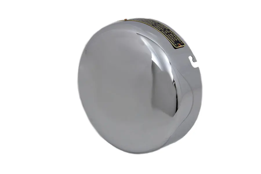 6 Inch Chrome Air Cleaner Cover - V-Twin Mfg. 1