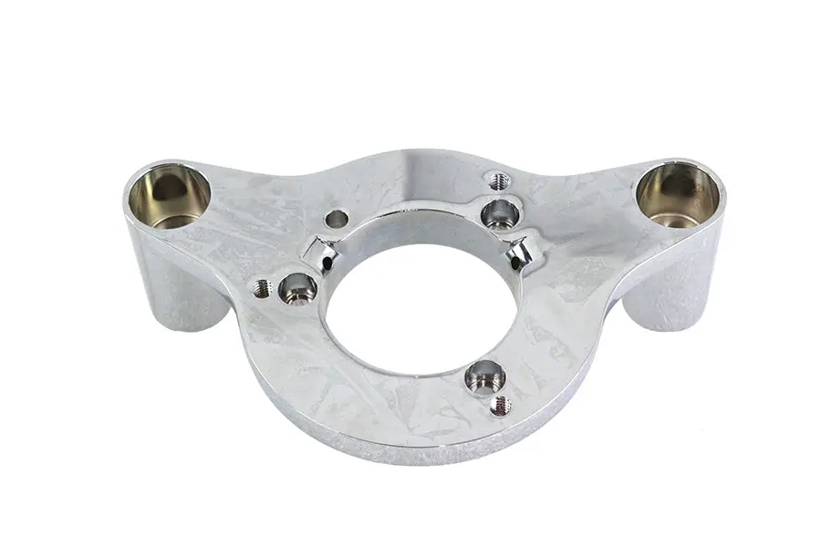 Heavy Breather Air Cleaner Mount Bracket Chrome - V-Twin Mfg. 1