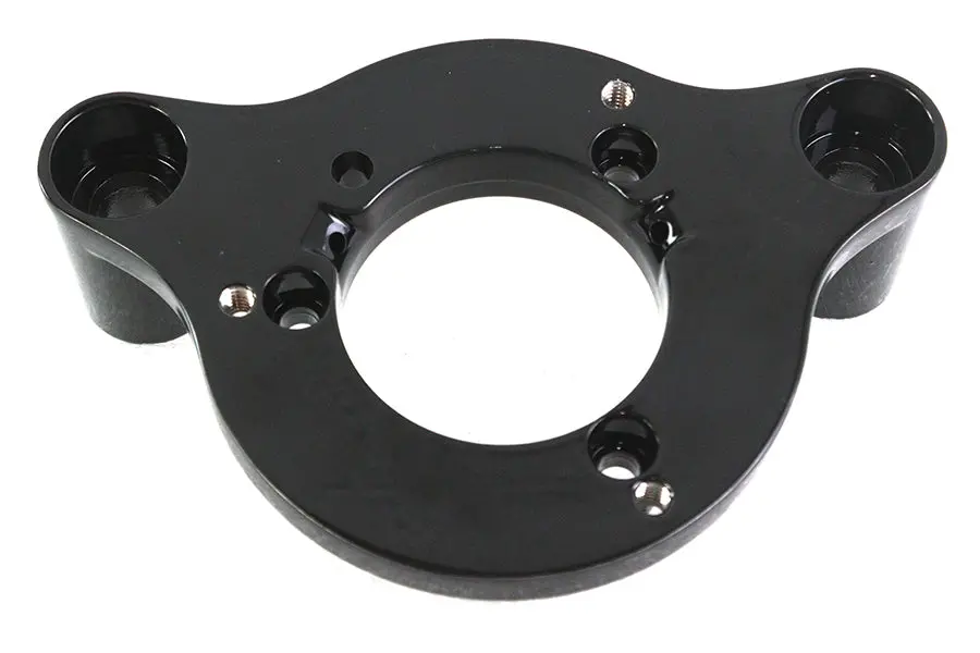 Heavy Breather Air Cleaner Mount Bracket Black - V-Twin Mfg. 1