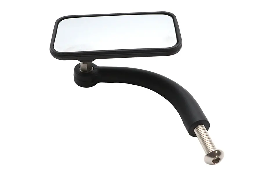 Black Rectangle Mirror - V-Twin Mfg. 1