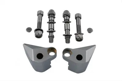 Chrome Mirror Mount Block - V-Twin Mfg. 1