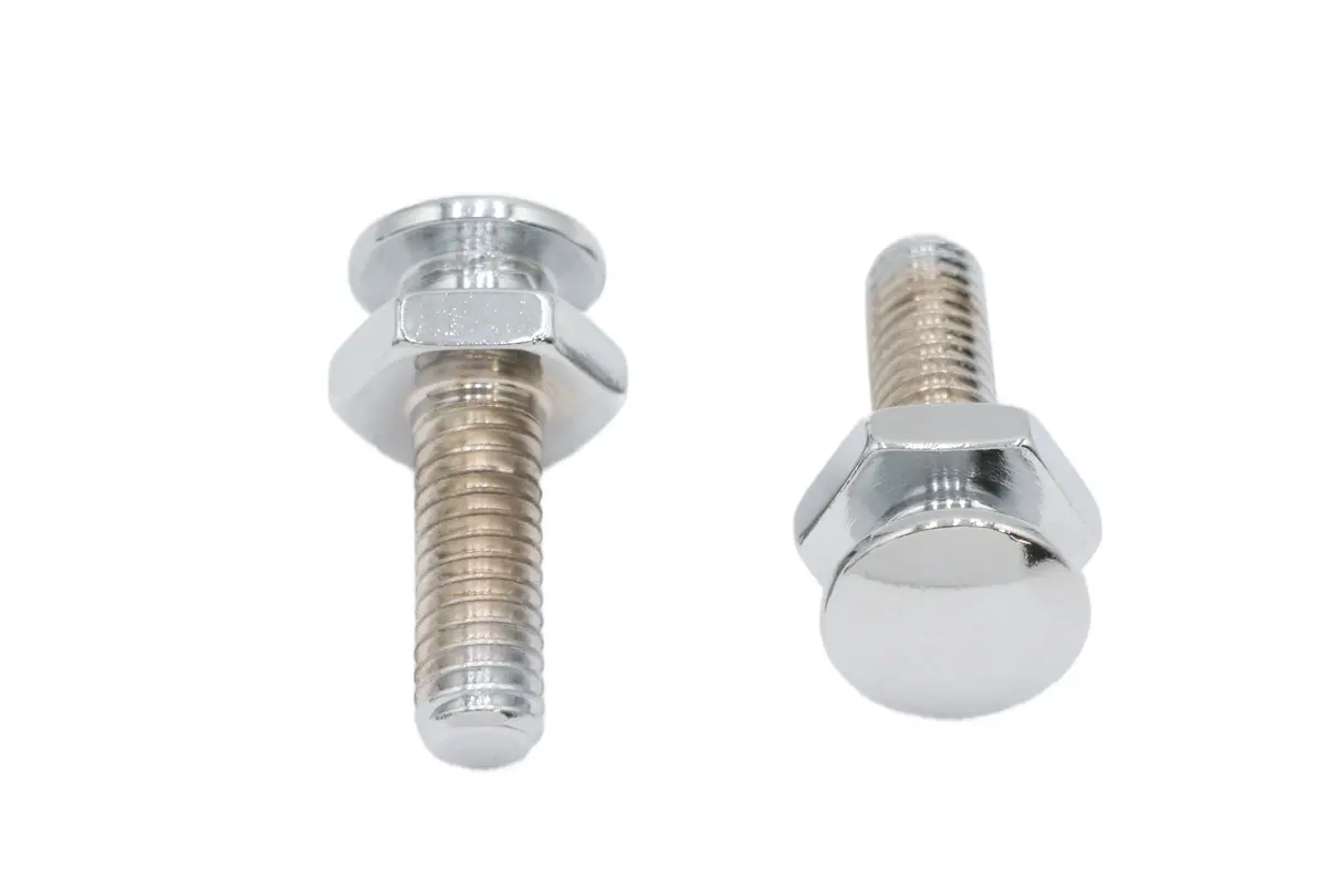 Chrome Seat Mount Screw Set - V-Twin Mfg. 1